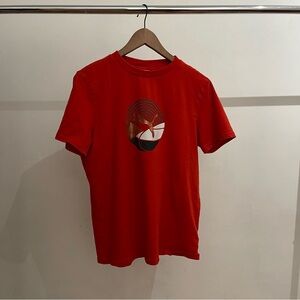 Puma Red Short Sleeve Tee with Graphic